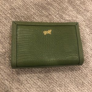 Golf Wang alligator crossbody bag and clutch